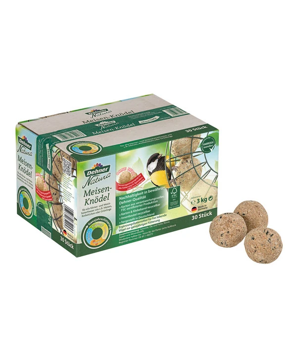 Dehner Natura Wildvogelfutter Meisen-Knödel, Ohne Netz 8 Dehner Natura Wildvogelfutter Meisen-Knödel, Ohne Netz – Bild 6