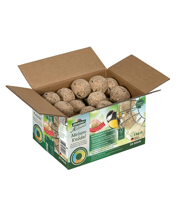 Dehner Natura Wildvogelfutter Meisen-Knödel, Ohne Netz 10 Dehner Natura Wildvogelfutter Meisen-Knödel, Ohne Netz – Bild 8