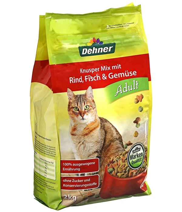 Dehner Trockenfutter Für Katzen Adult, 2 Kg 3 Dehner Trockenfutter Für Katzen Adult, 2 Kg