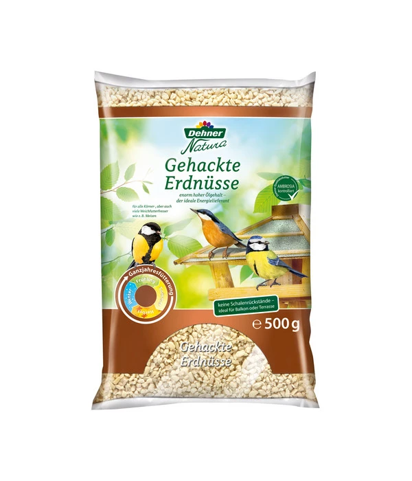 Dehner Natura Gehackte Erdnüsse 3 Dehner Natura Gehackte Erdnüsse