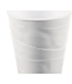 Dehner Keramik-Übertopf Stone, Konisch, Weiß, Ca. Ø14 Cm -Dehner 5266416 WE DE 001 KeramikUebertopfFuerOrchideenOrchTopfStoneWeiss14