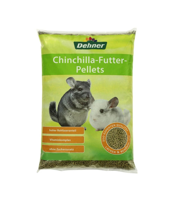 Dehner Chinchilla-Futter-Pellets, 5 Kg 3 Dehner Chinchilla-Futter-Pellets, 5 Kg