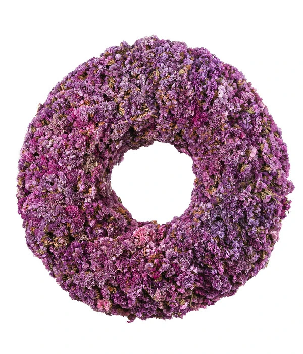 Dehner Kranz Statice, Violett, Ca. Ø40 Cm 3 Dehner Kranz Statice, Violett, Ca. Ø40 Cm