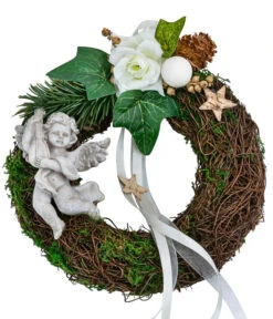 Grabkranz Salim, Ca. Ø15/H6 Cm