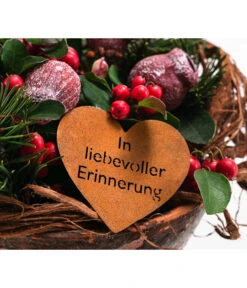 Grabgesteck In Liebe, Rund, Ø20/H20 Cm -Dehner 6462857 WE DE 001 SerieInLiebePremiumAllerheiligen2023
