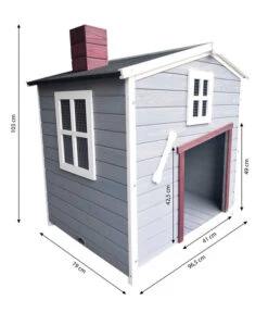 Dehner Lieblinge Hundehütte Hector, Ca. B96,5/H103/T79 Cm -Dehner 6607287 WE BG 001 DehnerLieblingeHundehausHector