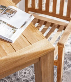 Dehner Teaktisch Havanna, Ca. B90/H75/T90 Cm -Dehner 6657415 WE DE 001 GruppeHavanna 04