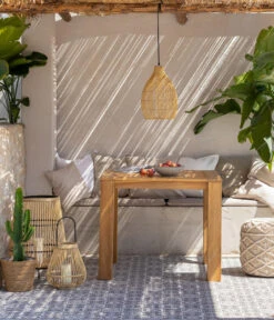 Dehner Teaktisch Havanna, Ca. B90/H75/T90 Cm -Dehner 6657415 WE MO 001 TischHavanna