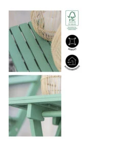 Dehner Klapphocker Stavanger, Ca. B45/H45/T42,6 Cm -Dehner 6666507 WE IG 002 KlapphockerStavangerGruen