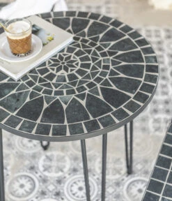 Dehner Mosaiktisch Madeleine, Ca. Ø60/H60 Cm -Dehner 6666531 WE DE 001 DehnerMosaiktischMadeleineD60cm