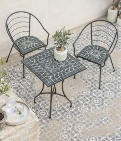 Dehner Mosaiktisch Madeleine, Eckig 12 Dehner Mosaiktisch Madeleine, Eckig -Dehner 6666549 WE MO 001 DehnerMosaiktischMadeleineeckigklein