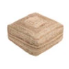 Dehner Pouf Lotta, Ca B50/H20/T50 Cm -Dehner 6667869 WE FS 001 PoufLottaJute50x50cm