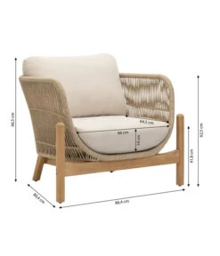 Dehner Sessel Portofino -Dehner 6669774 WE BG 001 DehnerSesselPortofino