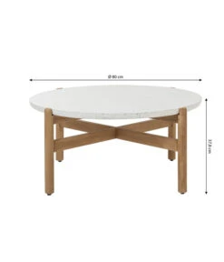 Dehner Tisch Portofino, Ca. Ø80/H37,8 Cm 9 Dehner Tisch Portofino, Ca. Ø80/H37,8 Cm -Dehner 6670681 WE BG 001 DehnerTischPortofinoGross