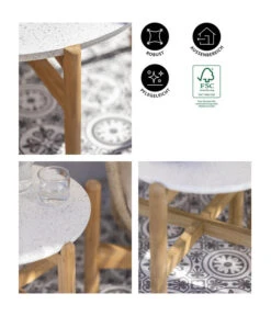 Dehner Tisch Portofino, Ca. Ø80/H37,8 Cm 8 Dehner Tisch Portofino, Ca. Ø80/H37,8 Cm -Dehner 6670699 WE IG 001 DehnerTischPortofino