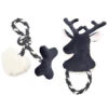Dehner Lieblinge Weihnachts-Hundespielzeug-Set Recycled Deer, Heart & Bone 1 Dehner Lieblinge Weihnachts-Hundespielzeug-Set Recycled Deer, Heart & Bone -Dehner 6672711 WE FS 001 DehnerLieblingeWeihnachtsHundespielzeugSetRecycledDeer