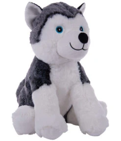 Dehner Lieblinge Stofftier Husky, Ca. B25/H30 Cm