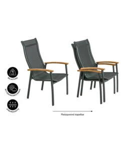 Dehner Stapelstuhl Chicago Wood -Dehner 6701866 WE IG 001 STAPELSTUHLCHICAGOWOOD