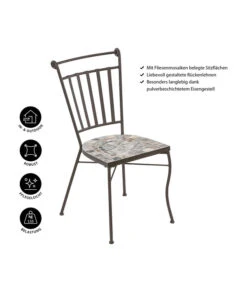 Dehner Mosaikstuhl Grazia -Dehner 6702278 WE IG 001 MosaikstuhlGraziaFINAL