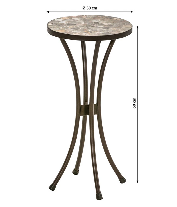 Dehner Mosaikblumenhocker Grazia 6 Dehner Mosaikblumenhocker Grazia – Bild 4