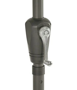 Dehner Sonnenschirm Vido, Rund, Ca. Ø150 Cm -Dehner 6702997 WE DE 002 SchirmVidoDunkelgrauNeu