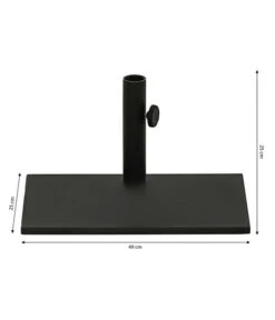 Dehner Balkonschirmständer, 20 Kg -Dehner 6703573 WE BG 001 Balkonschirmstaender