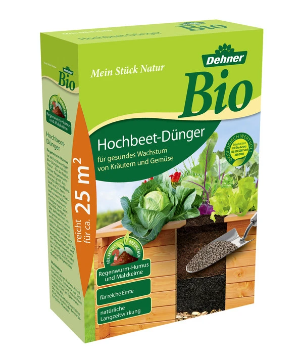 Dehner Bio Hochbeet-Dünger, 1,5 Kg 3 Dehner Bio Hochbeet-Dünger, 1,5 Kg