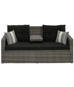 Dehner Flecht-Truhenbank Föhr, 3-Sitzer -Dehner 6704795 WE FS 003 TruhenbankFoehrNeu