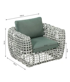 Dehner Flechtlounge Bali, 4-teilig 21 Dehner Flechtlounge Bali, 4-teilig -Dehner 6705305 6705321 WE BG 001 LoungeBaliSesselFinal