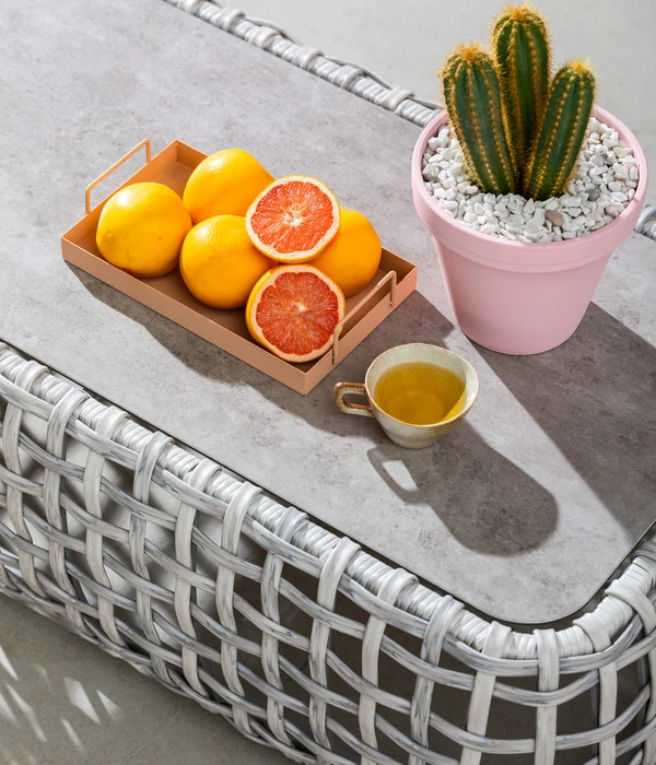 Dehner Flechtlounge Bali, 4-teilig 8 Dehner Flechtlounge Bali, 4-teilig – Bild 6