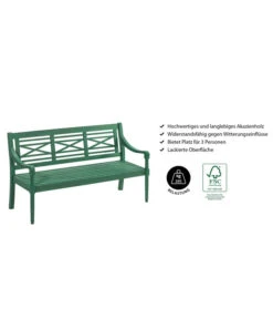 Dehner Gartenbank Emma, 3-Sitzer 11 Dehner Gartenbank Emma, 3-Sitzer -Dehner 6708473 WE IG 001 BankEmma3er