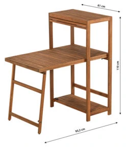 Dehner Balkonset Neapel, 3-teilig -Dehner 6712368 WE BG 001 BalkonsetNeapel