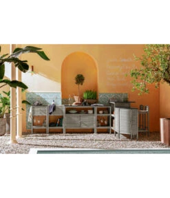 Dehner Eckschrank Southampton, Ca. B50/H90/T50 Cm -Dehner 6713739 6713762 6713705 6713630 6713531 6713663 6713440 6713390 WE MO 001 OutdoorkuecheSouthampton 6