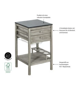 Dehner Schubladenschrank Southampton, Ca. B50/H90/T50 Cm 11 Dehner Schubladenschrank Southampton, Ca. B50/H90/T50 Cm -Dehner 6713739 WE IG 001 SchrankSouthamptonGrauNEU