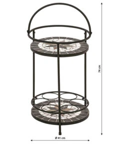 Dehner Mosaikbeistelltisch Diana, Ca. Ø41/H74 Cm 7 Dehner Mosaikbeistelltisch Diana, Ca. Ø41/H74 Cm -Dehner 6732168 WE BG 001 BeistelltischDiana