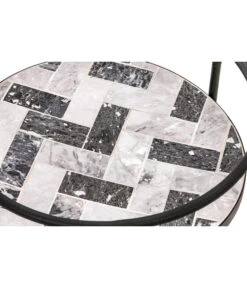 Dehner Mosaikbeistelltisch Letizia, Ca. Ø41/H74 Cm -Dehner 6732275 WE DE 001 BeistelltischLetiziaNEU