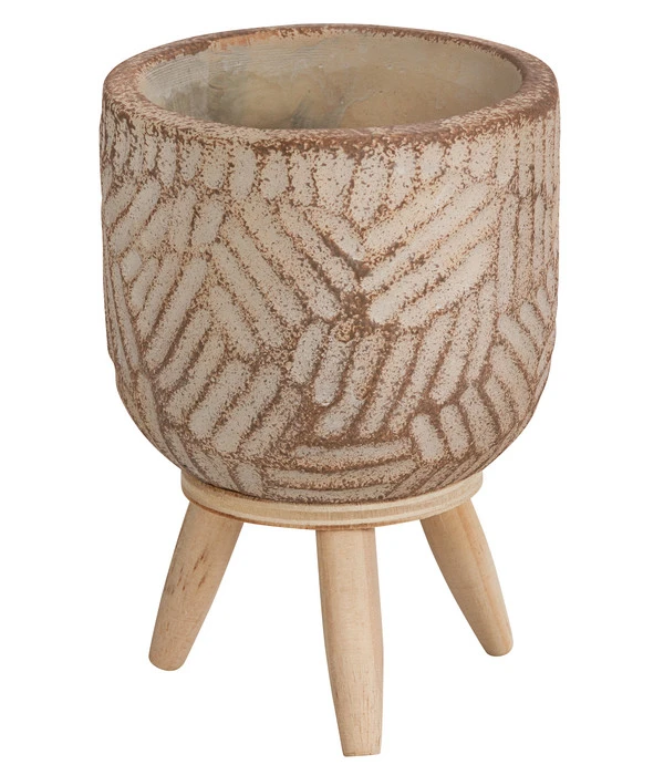 Dehner Beton-Übertopf Gaby, Rund, Ca. Ø7,5 Cm 3 Dehner Beton-Übertopf Gaby, Rund, Ca. Ø7,5 Cm