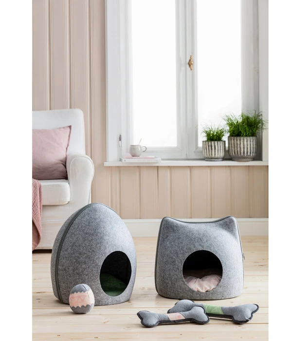 Dehner Lieblinge Katzenhöhle Dream Team Little Place, Ca. Ø40/H35 Cm 4 Dehner Lieblinge Katzenhöhle Dream Team Little Place, Ca. Ø40/H35 Cm – Bild 2