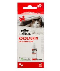 Dehner Lieblinge Kokolaurin Anti-Zecken-Spray Katze