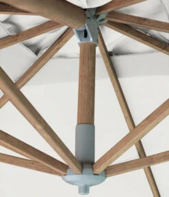 Dehner Ampelschirm Zypern, Holzoptik, Quadratisch, Ca. B300/T300 Cm -Dehner 6865422 WE DE 006 AmpelschirmZypernHellbraun