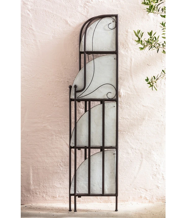 Dehner Mosaik Eckregal Diana, Ca. B33/H132,5/T33 Cm 6 Dehner Mosaik Eckregal Diana, Ca. B33/H132,5/T33 Cm – Bild 4