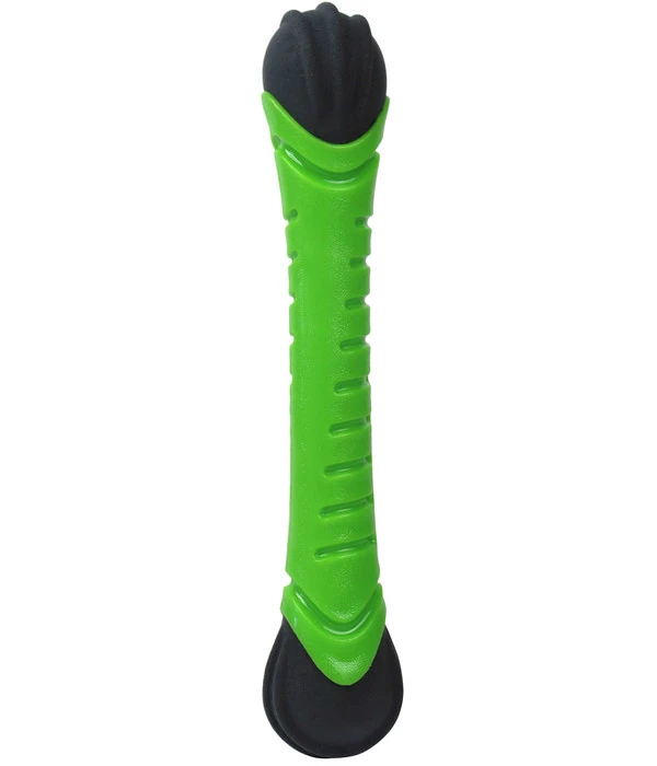 Dehner Wild Nature Hundespielzeug Set Green Football, Stick & Ball, S 6 Dehner Wild Nature Hundespielzeug Set Green Football, Stick & Ball, S – Bild 4