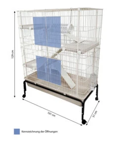 Dehner Lieblinge Nagerheim Alvin, Ca. B101/H129/T51 Cm -Dehner 6884555 WE BG 001 DehnerLieblingeNagerheimAlvin