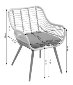 Dehner Gartenstuhl Venezia -Dehner 6893978 WE DE 001 DehnerStuhlVenezia