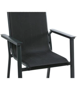 Dehner Stapelstuhl Cleveland, Dunkelgrau -Dehner 6894133 WE DE 001 StapelstuhlClevelandNeu