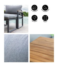 Dehner Balkonset Padua, 5-teilig -Dehner 6894174 WE IG 001 BALKONSETPADUA