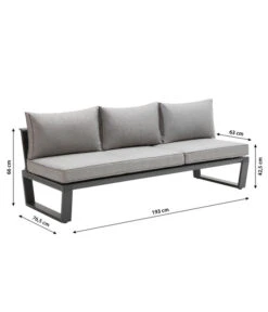 Dehner Liegenset Bellevue, 3-teilig 25 Dehner Liegenset Bellevue, 3-teilig -Dehner 6894182 WE BG 001 LiegesetBellevueNEU