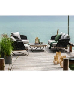 Dehner Gartenlounge Monte Carlo, 4-teilig -Dehner 6895346 WE MO 002 LoungeMonteCarloNEU