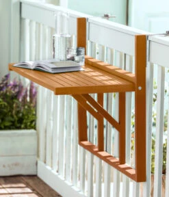 Dehner Balkonhängetisch, Ca. B90/H65/T41,7 Cm -Dehner 6897748 WE MO 001 DehnerBalkonklapptischStavanger