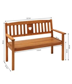 Dehner Bank Heart -Dehner 6897763 WE BG 001 2SitzerBankHeart